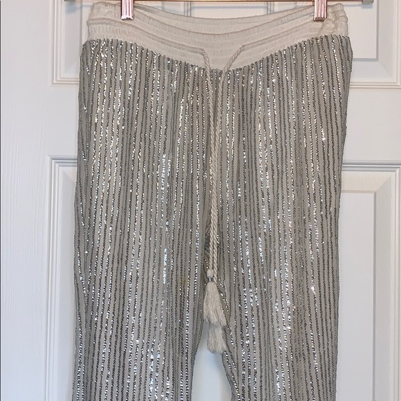 Amuse Society Briar Sequin Joggers / Pants - Picture 11 of 16